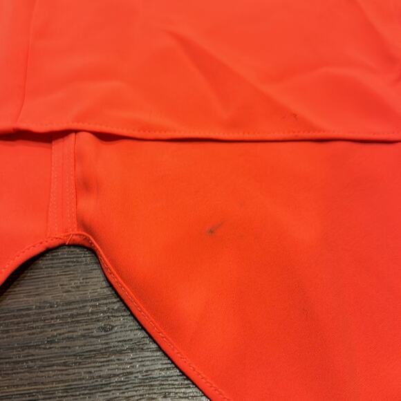 RACHEL Rachel Roy Dress in a Brilliant Orange with Pockets - Picture 13 of 13
